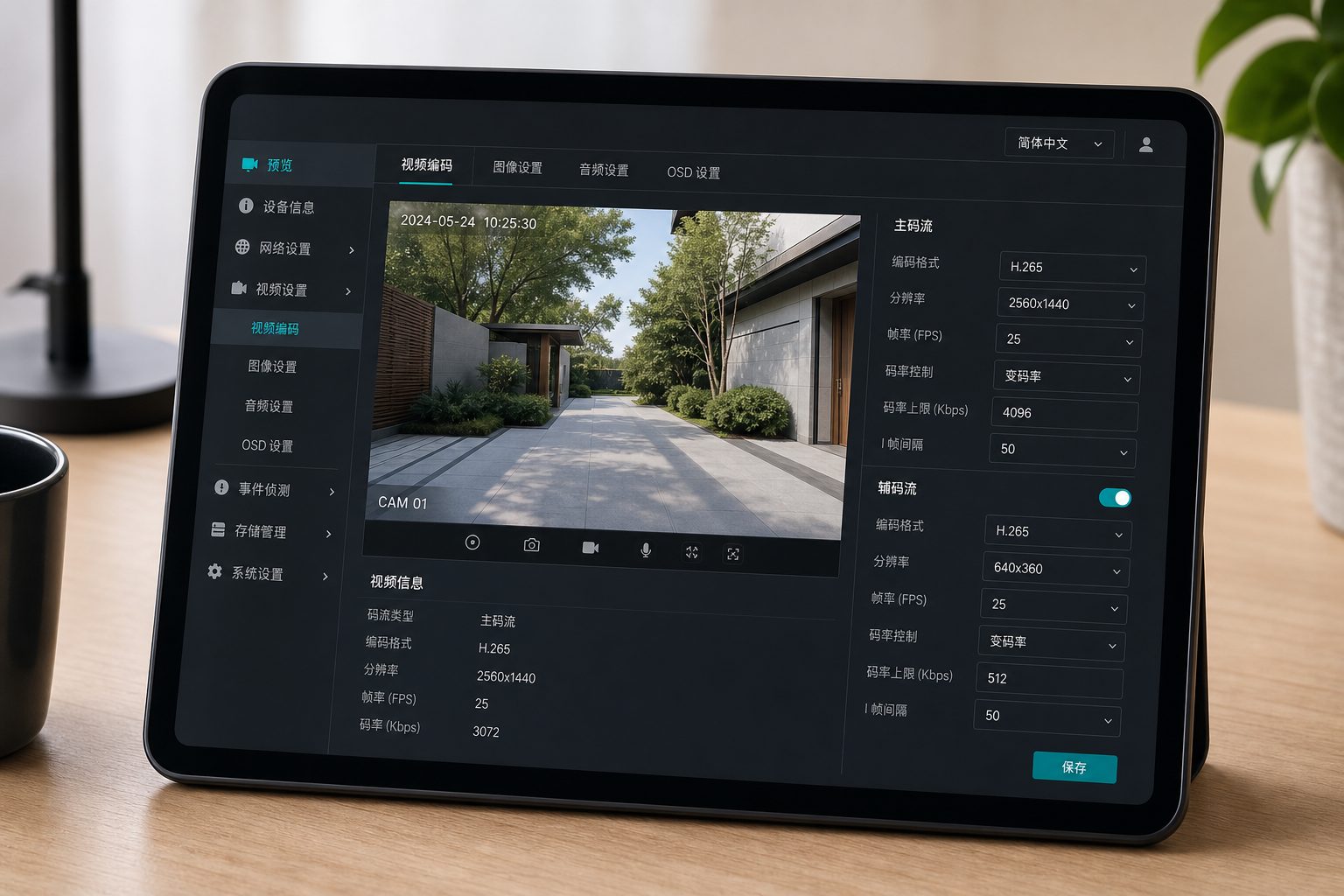 IPC Web 配置界面